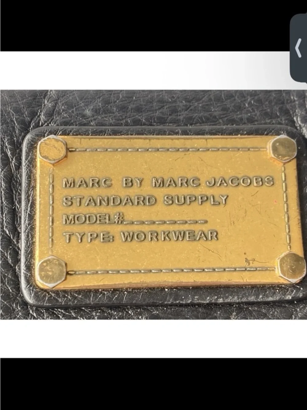 Marc by Marc Jacobs black Leather Continental Wallet